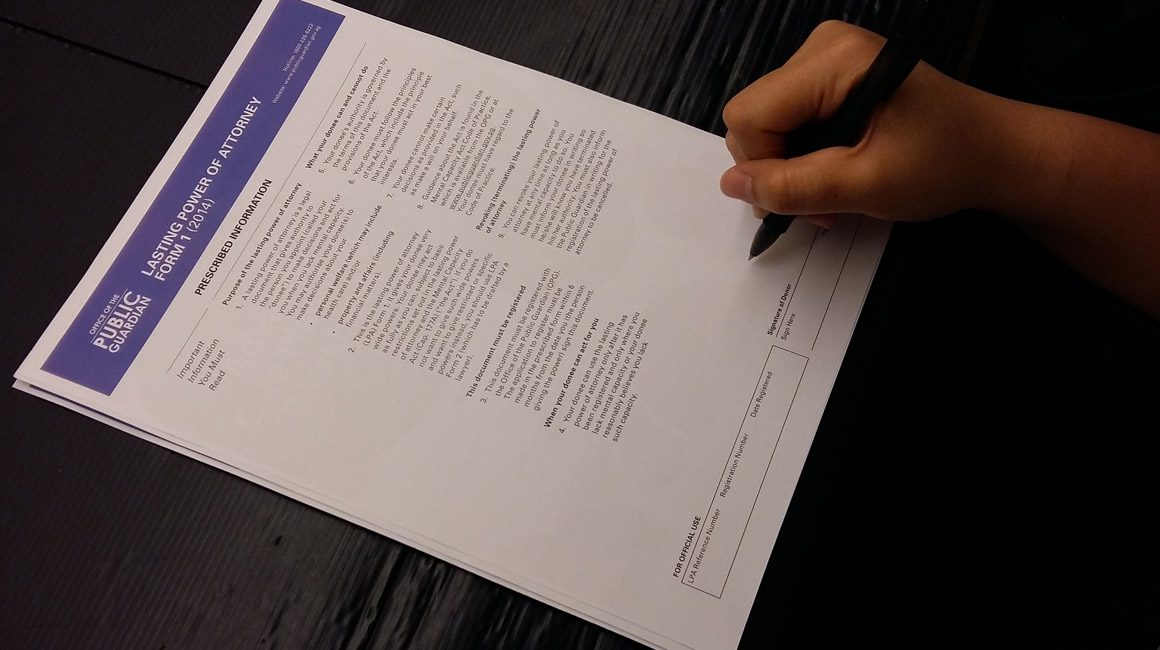 Lasting Power of Attorney